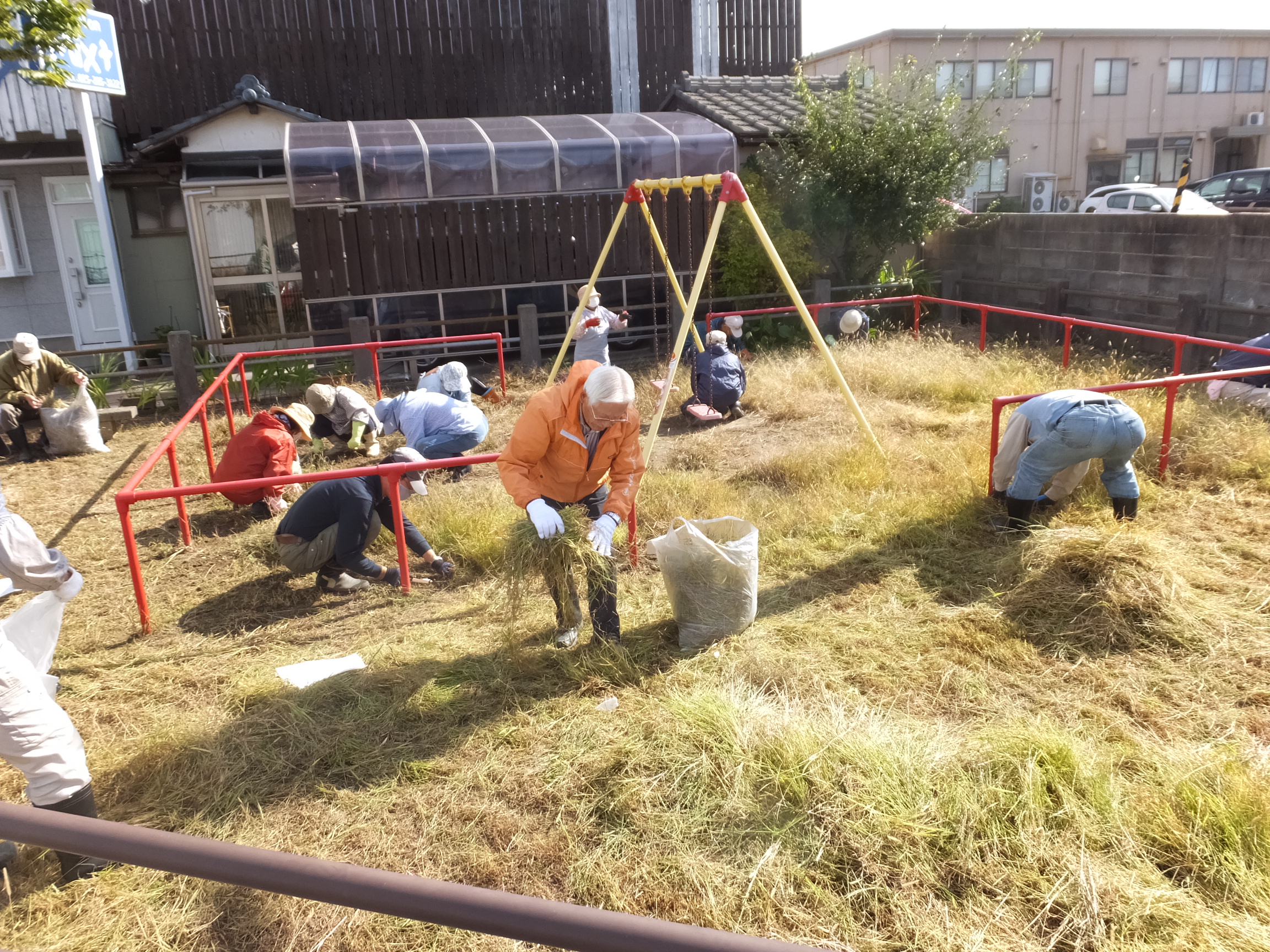 前田公園にて